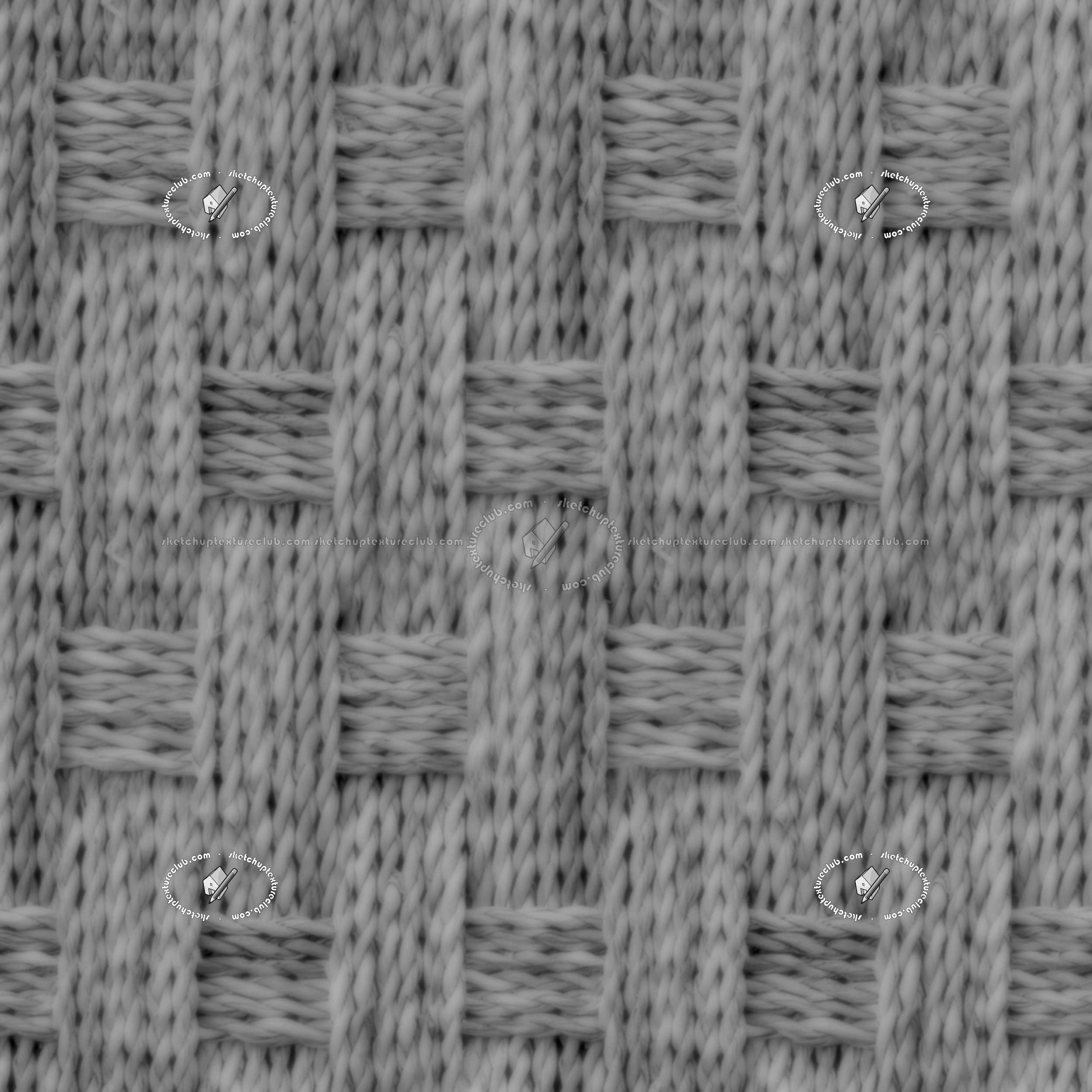 Textures   -   MATERIALS   -   CARPETING   -   Natural fibers  - Carpeting natural fibers texture seamless 20661 - Displacement