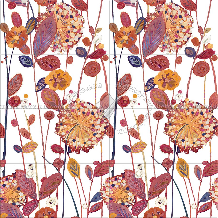 Textures   -   ARCHITECTURE   -   TILES INTERIOR   -   Ornate tiles   -   Country style  - Country style tiles texture seamless 17261 (seamless)