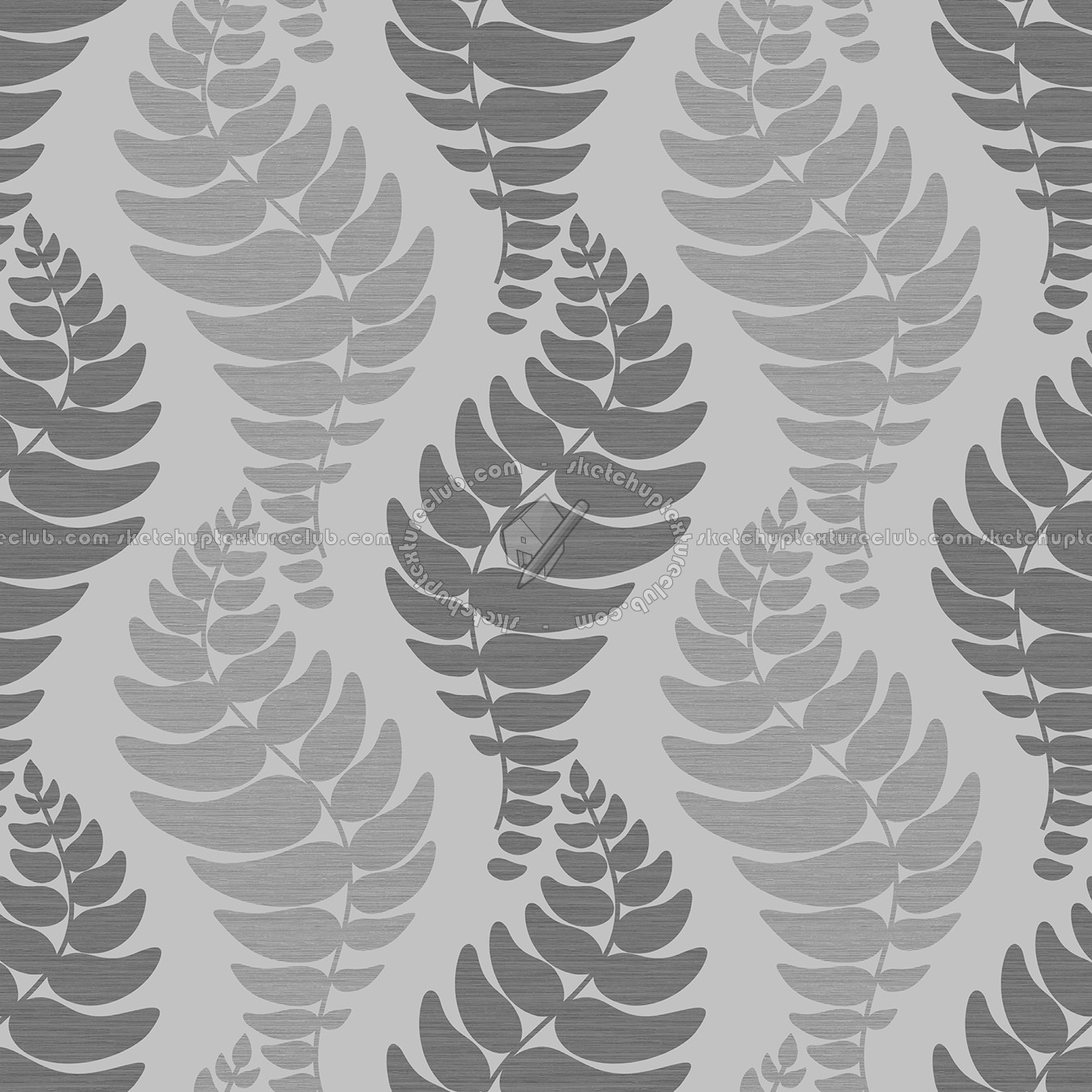 Textures   -   MATERIALS   -   WALLPAPER   -   Parato Italy   -   Creativa  - Fern wallpaper creativa by parato texture seamless 11265 - Reflect