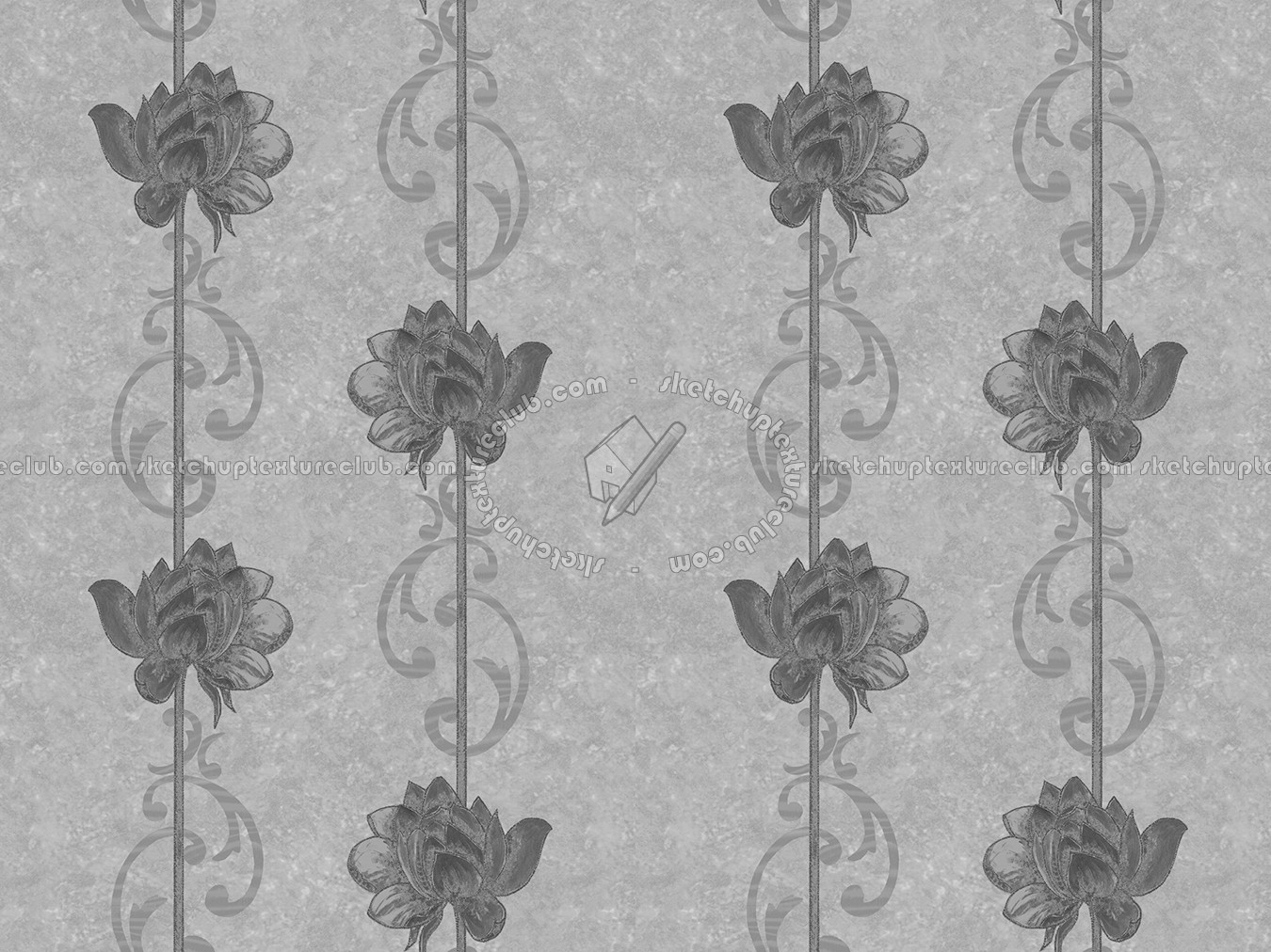 Textures   -   MATERIALS   -   WALLPAPER   -   Parato Italy   -   Nobile  - Flower nobile wallpaper by parato texture seamless 11449 - Reflect