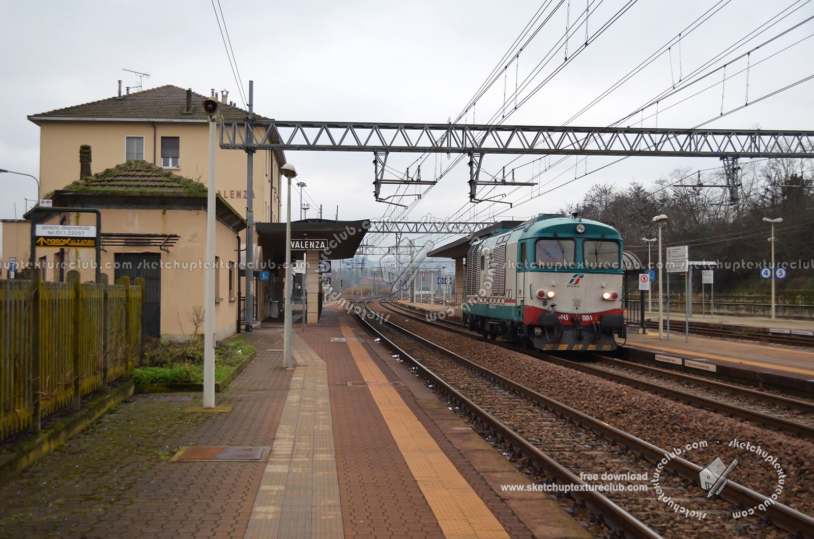 Textures   -   BACKGROUNDS &amp; LANDSCAPES   -   RAILROADS  - Railroad background 17746