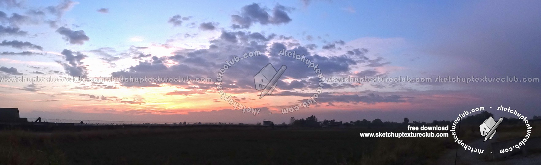 Textures   -   BACKGROUNDS & LANDSCAPES   -   SUNRISES & SUNSETS  - Sunrise background in the countryside 17692