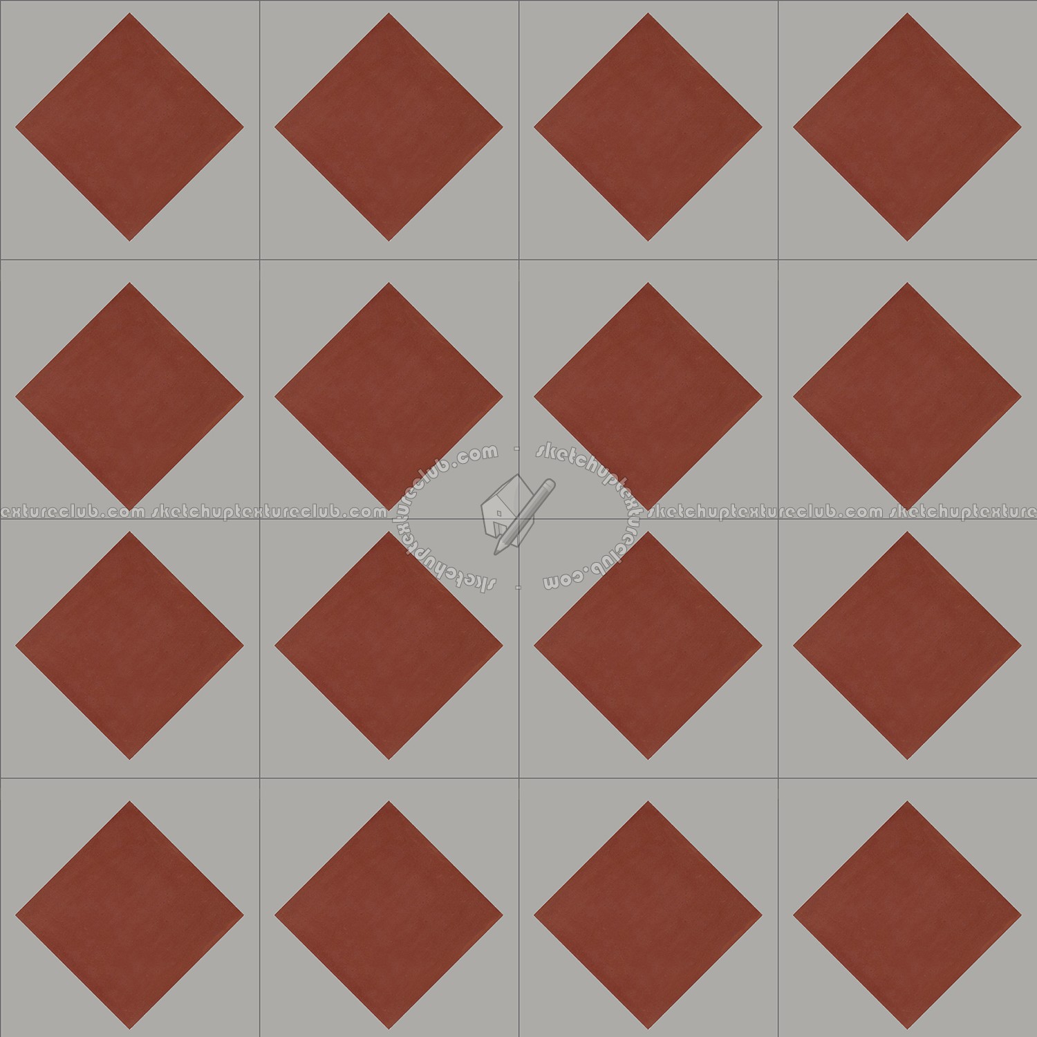 Textures   -   ARCHITECTURE   -   TILES INTERIOR   -   Cement - Encaustic   -   Checkerboard  - Checkerboard cement floor tile texture seamless 13400 (seamless)