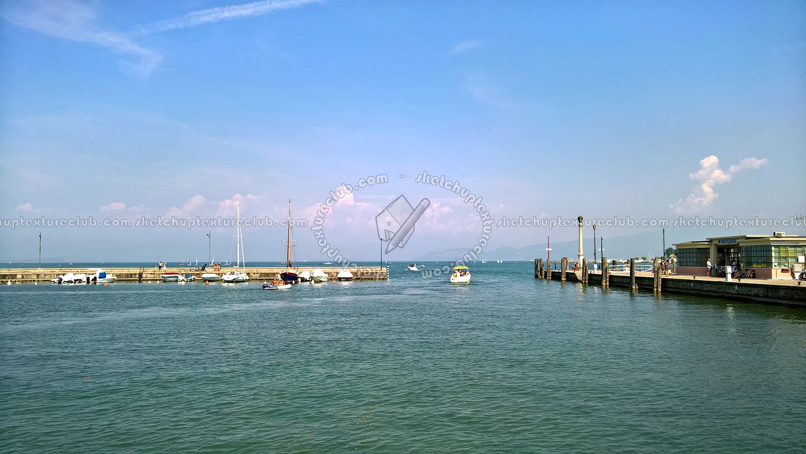 Textures   -   BACKGROUNDS &amp; LANDSCAPES   -   NATURE   -   Lakes  - Italy garda lake landscape 17536