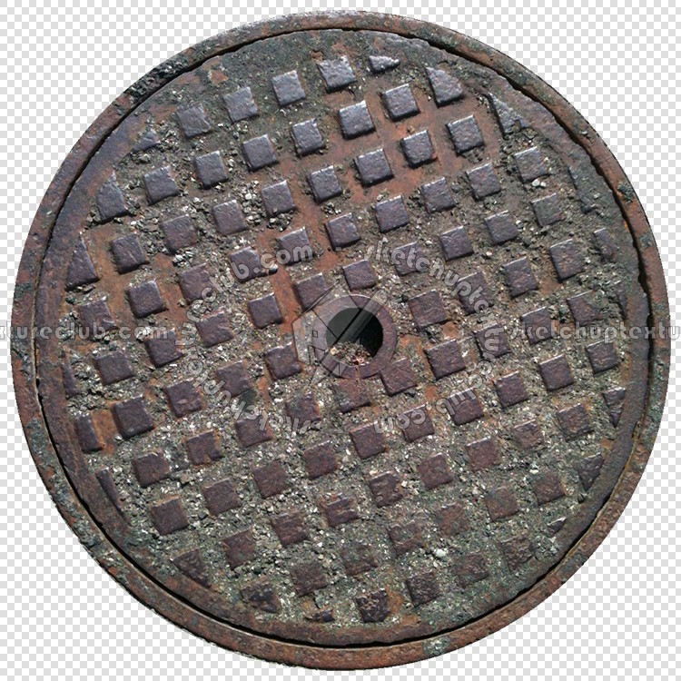 Textures   -   ARCHITECTURE   -   ROADS   -   Street elements  - Manhole cover texture 19690