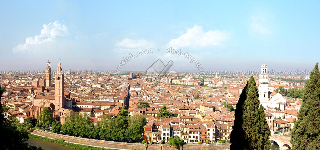 Textures   -   BACKGROUNDS &amp; LANDSCAPES   -   CITY &amp; TOWNS  - Verona italy city landscape 17481
