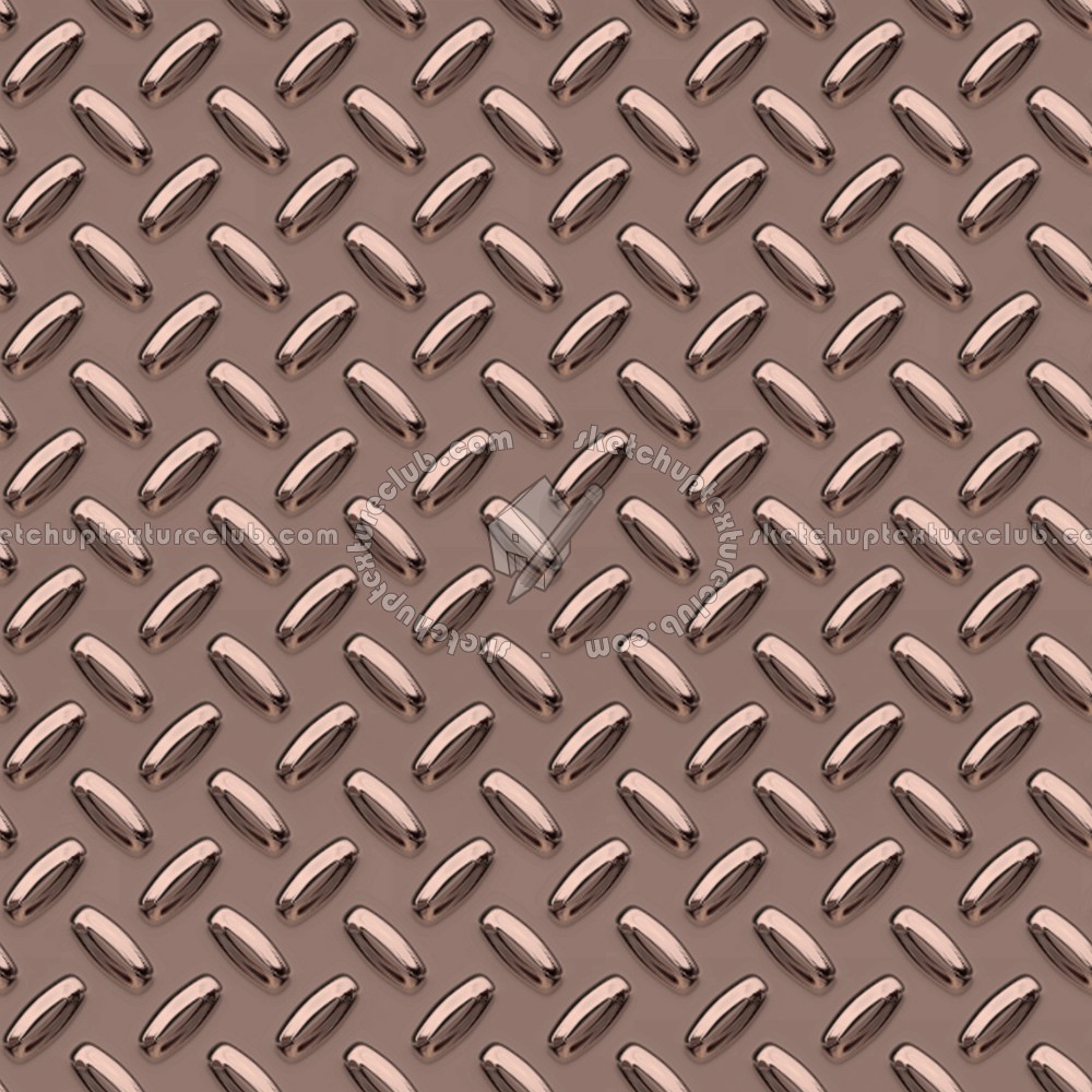 Textures   -   MATERIALS   -   METALS   -   Plates  - Copper metal plate texture seamless 10575 (seamless)