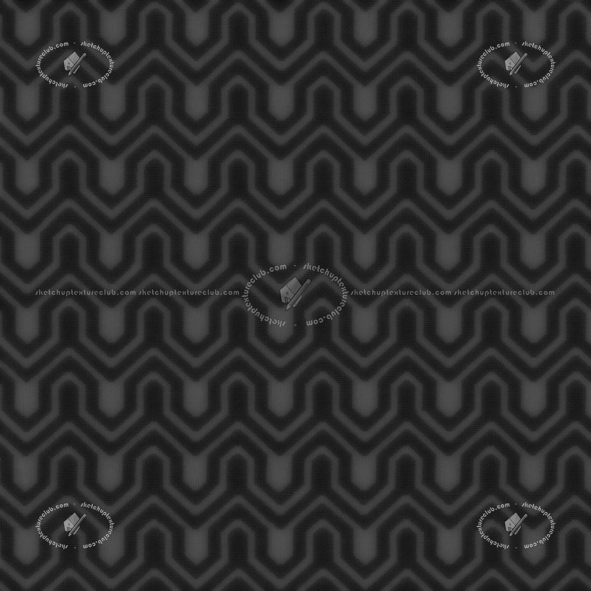 Textures   -   MATERIALS   -   FABRICS   -   Geometric patterns  - Green covering fabric geometric jacquard texture seamless 20939 - Displacement