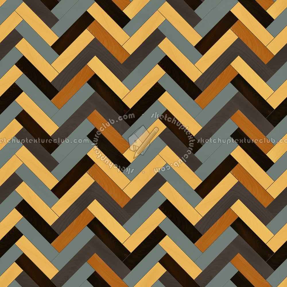Textures   -   ARCHITECTURE   -   WOOD FLOORS   -   Herringbone  - Herringbone colored parquet texture seamless 04889 (seamless)
