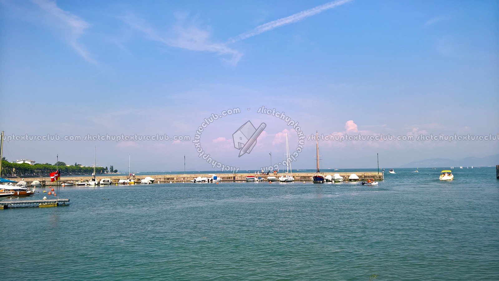 Textures   -   BACKGROUNDS &amp; LANDSCAPES   -   NATURE   -   Lakes  - Italy garda lake landscape 17537