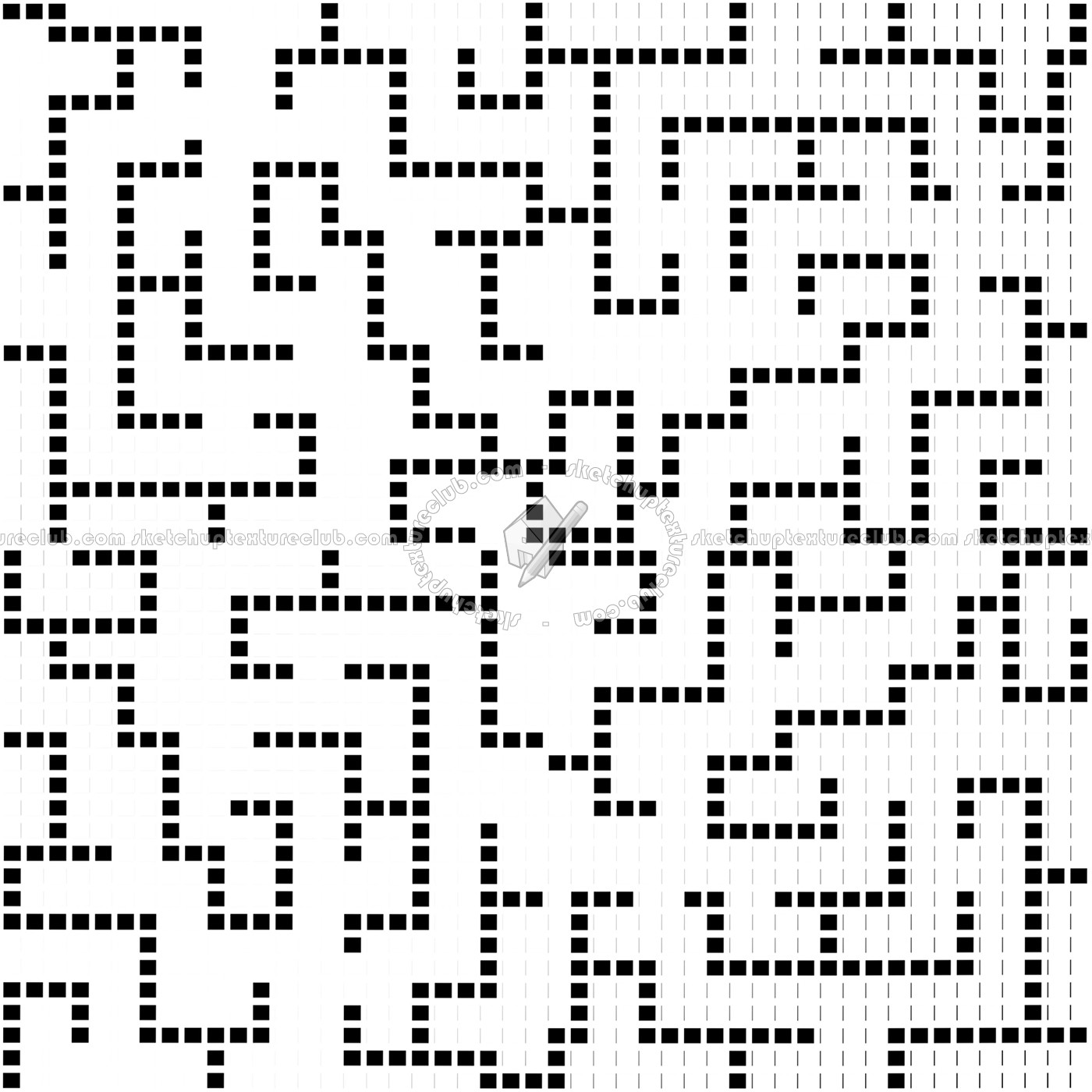 Textures   -   ARCHITECTURE   -   TILES INTERIOR   -   Mosaico   -   Classic format   -   Patterned  - Mosaico patterned tiles texture seamless 15028 - Mask