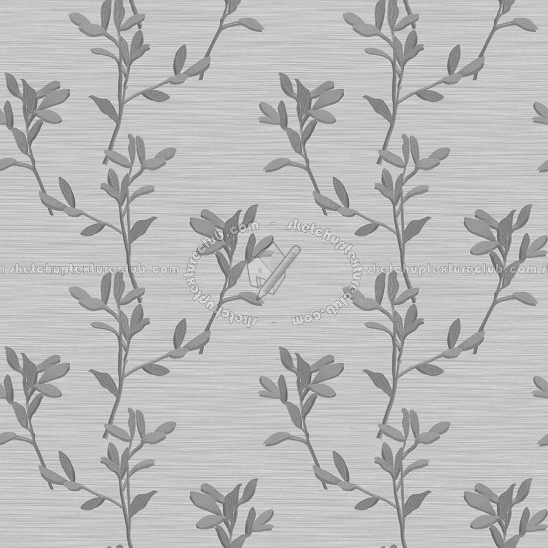 Textures   -   MATERIALS   -   WALLPAPER   -   Parato Italy   -   Natura  - Ramage natura wallpaper by parato texture seamless 11435 - Bump