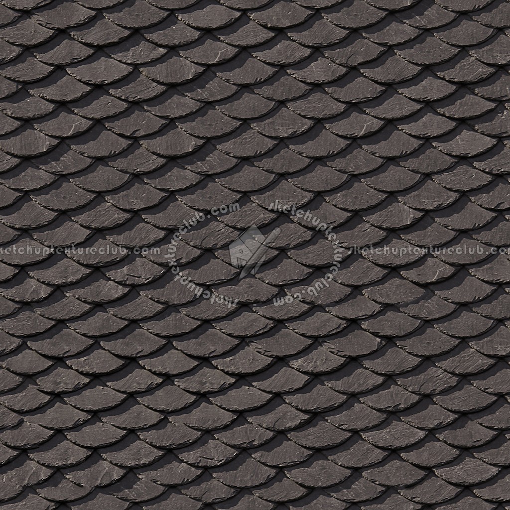 Textures   -   ARCHITECTURE   -   ROOFINGS   -   Slate roofs  - Slate roofing texture seamless 03897 (seamless)