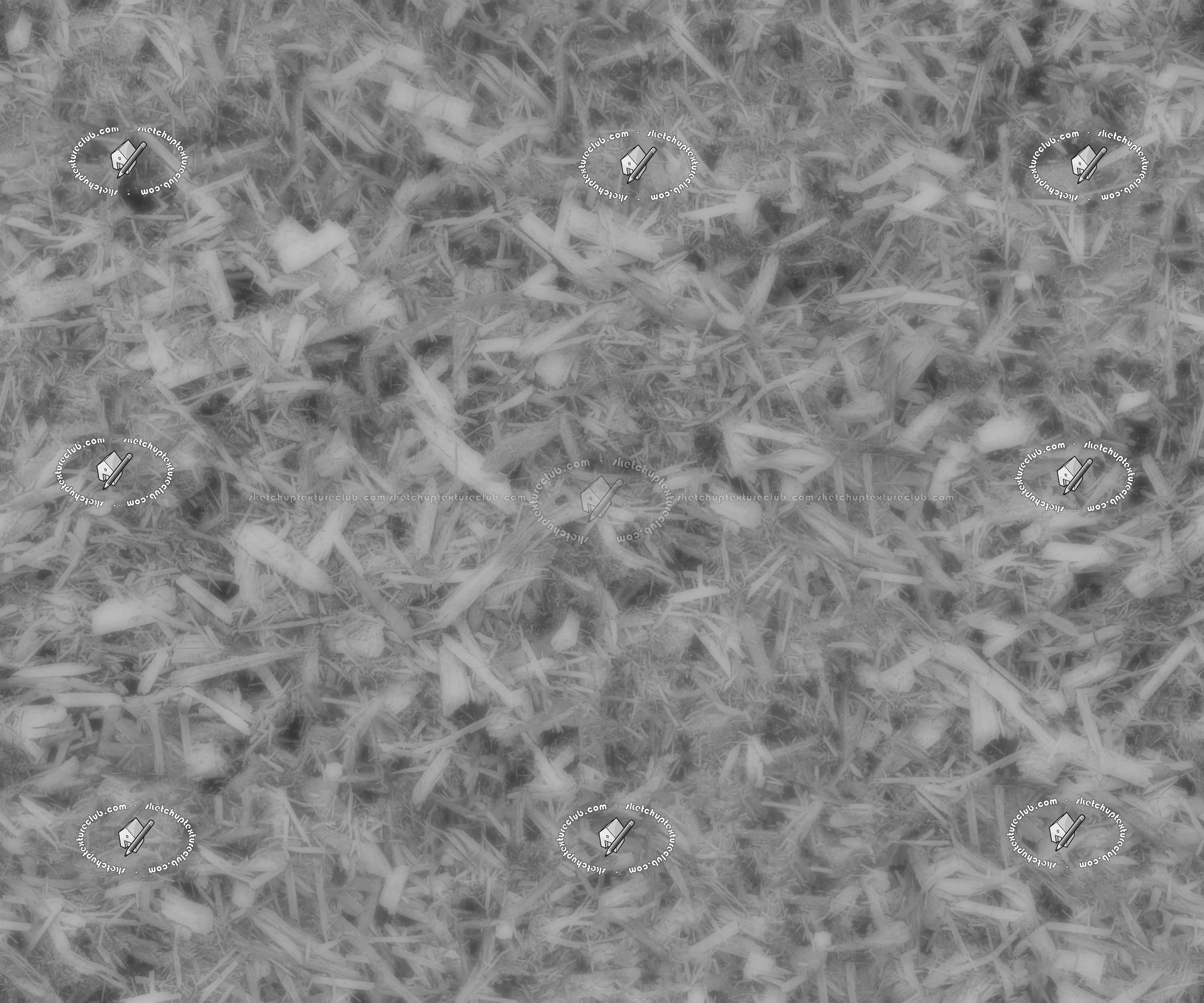 Textures   -   ARCHITECTURE   -   WOOD   -   Wood Chips - Mulch  - Cypress wood mulch texture seamless 21064 - Displacement