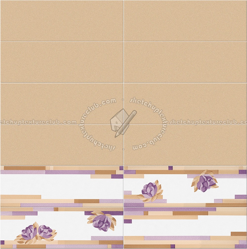 Textures   -   ARCHITECTURE   -   TILES INTERIOR   -   Mosaico   -   Mixed format  - Mosaico patterned tiles texture seamless 1 15538 (seamless)