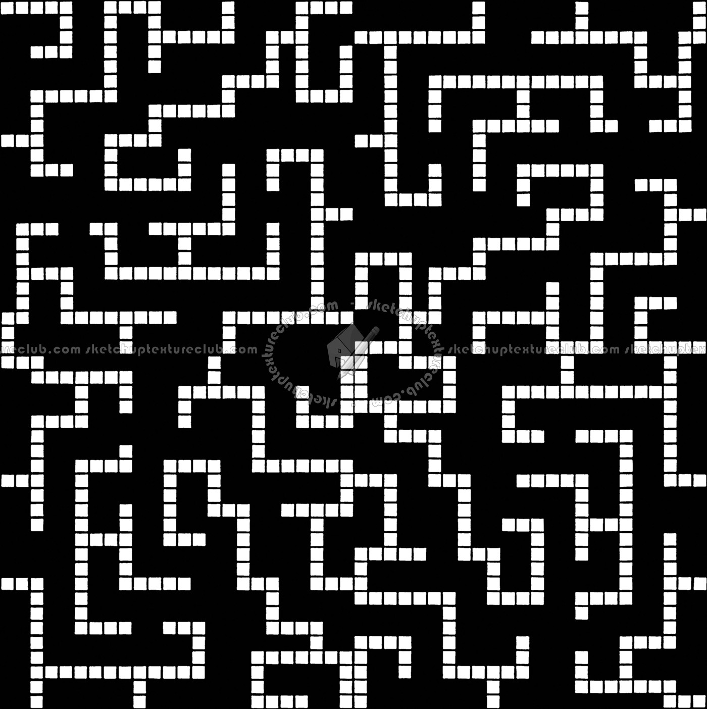 Textures   -   ARCHITECTURE   -   TILES INTERIOR   -   Mosaico   -   Classic format   -   Patterned  - Mosaico patterned tiles texture seamless 15029 - Mask