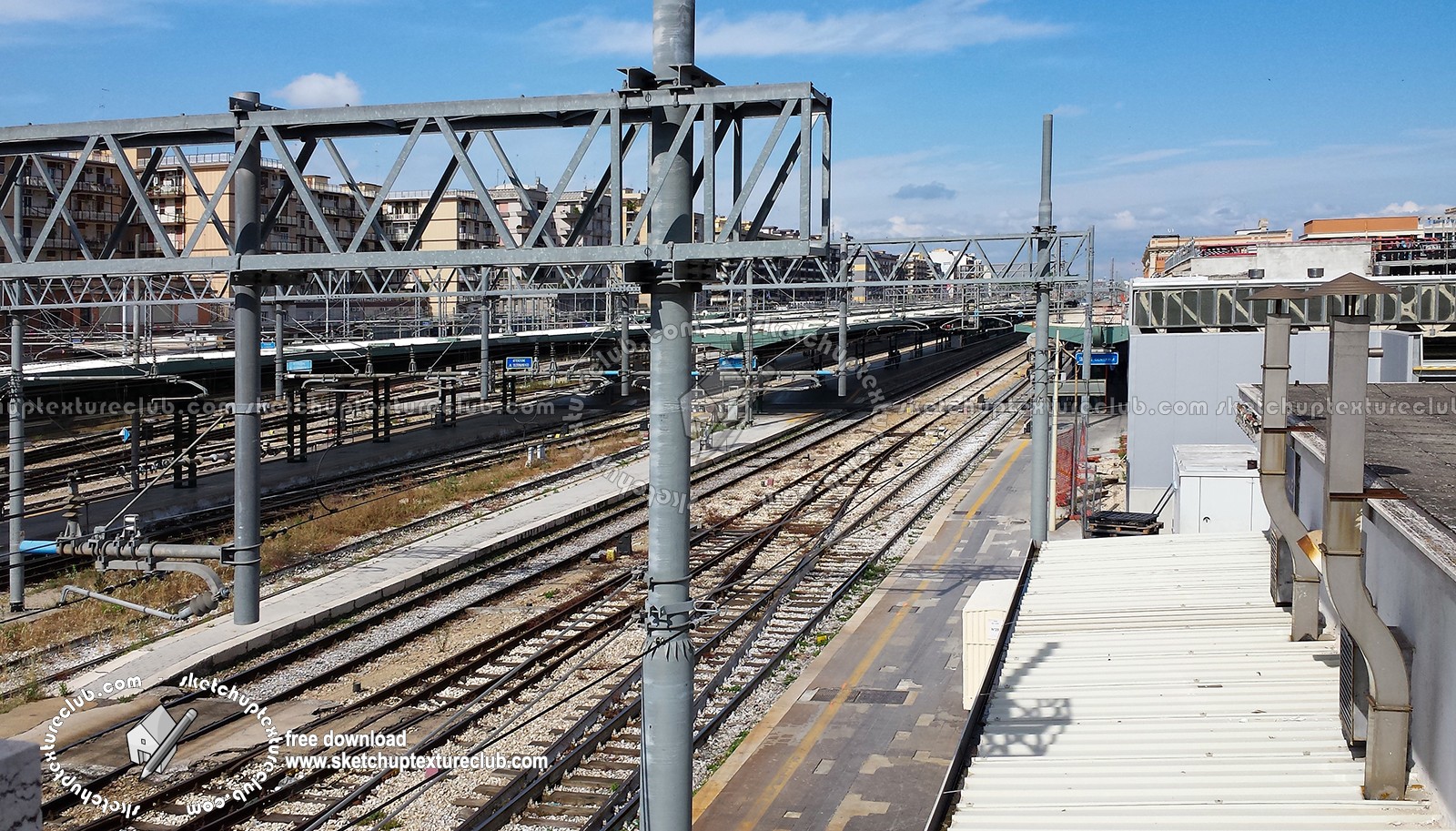 Textures   -   BACKGROUNDS &amp; LANDSCAPES   -   RAILROADS  - Railroad background 17749