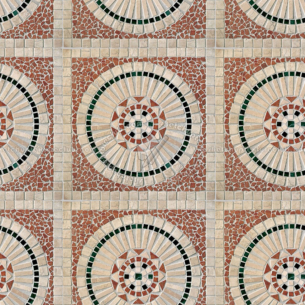 Textures   -   ARCHITECTURE   -   PAVING OUTDOOR   -   Mosaico  - Mosaic paving outdoor texture seamless 06045 (seamless)