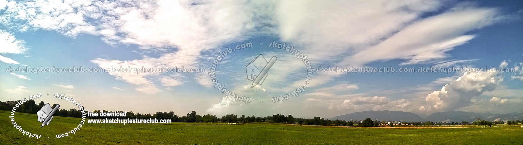 Textures   -   BACKGROUNDS & LANDSCAPES   -   SKY & CLOUDS  - Panoramic sky with clouds background 17782