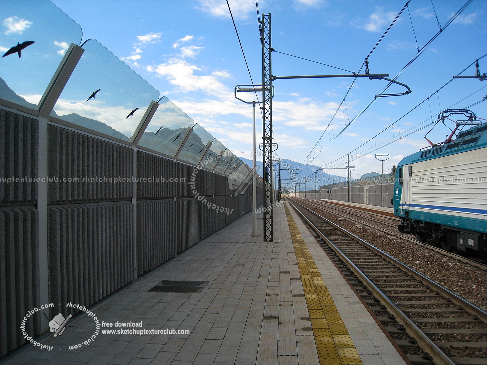 Textures   -   BACKGROUNDS &amp; LANDSCAPES   -   RAILROADS  - Railroad background 17750