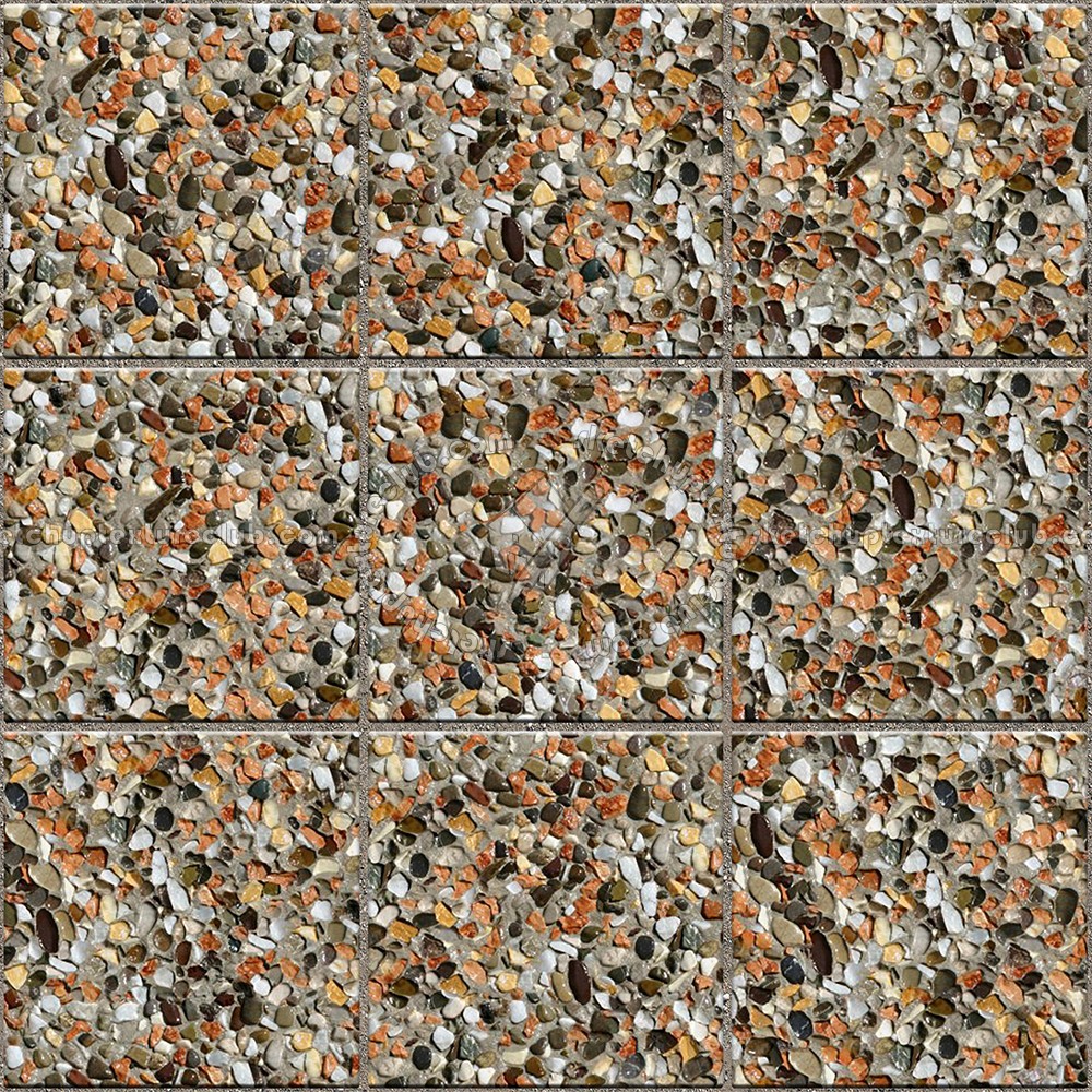 Textures   -   ARCHITECTURE   -   PAVING OUTDOOR   -   Washed gravel  - Washed gravel paving outdoor texture seamless 17855 (seamless)
