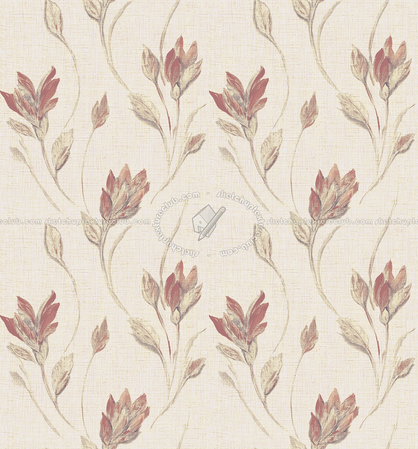 Textures   -   MATERIALS   -   WALLPAPER   -   Parato Italy   -   Immagina  - Flower wallpaper immagina by parato texture seamless 11377 (seamless)