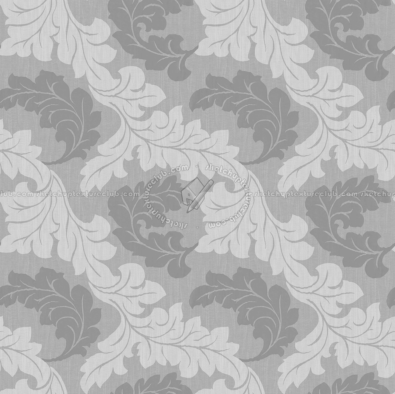 Textures   -   MATERIALS   -   WALLPAPER   -   Parato Italy   -   Nobile  - Leaf nobile wallpaper by parato texture seamless 11454 - Bump