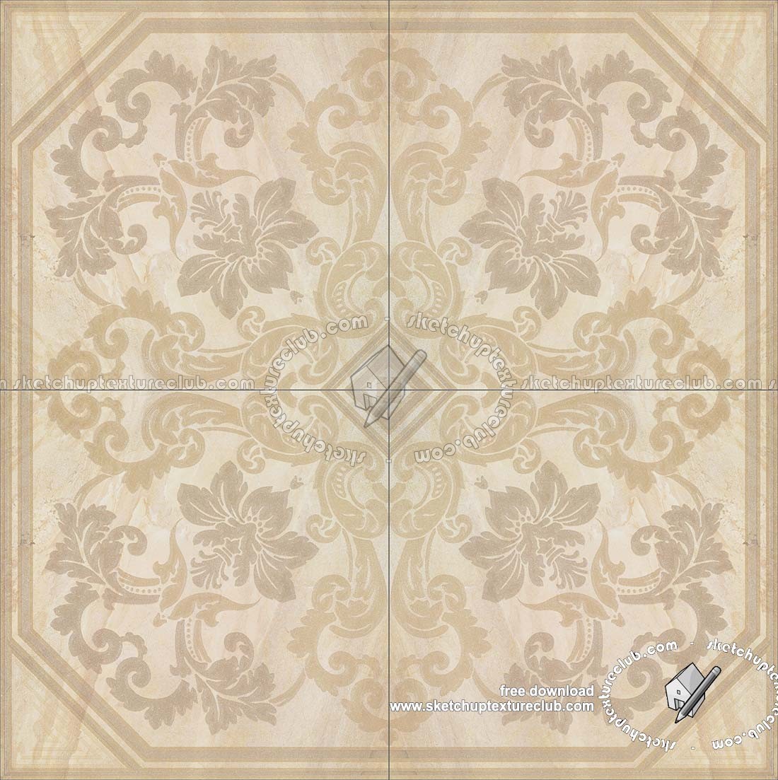 Textures   -   ARCHITECTURE   -   TILES INTERIOR   -   Marble tiles   -   coordinated themes  - Marble beige cm 60x60 texture seamless 18122 (seamless)