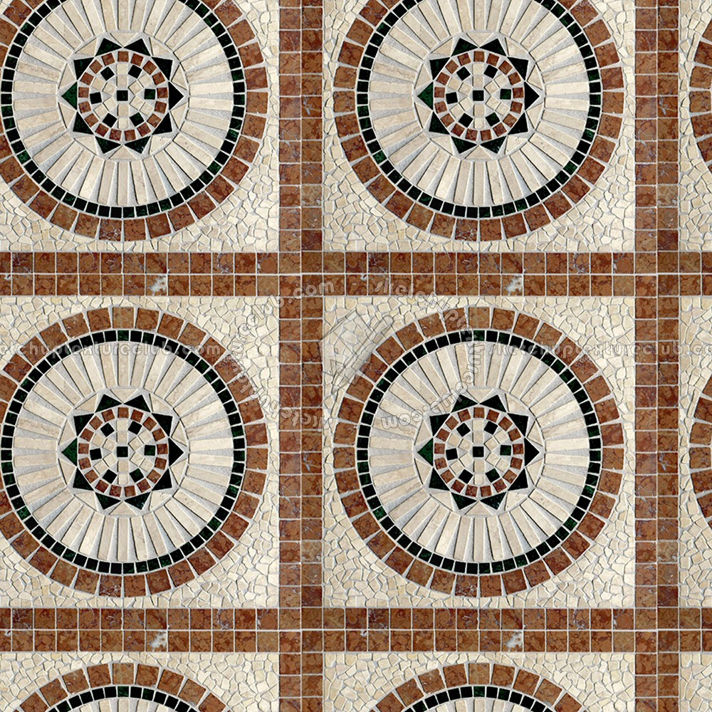 Textures   -   ARCHITECTURE   -   PAVING OUTDOOR   -   Mosaico  - Mosaic paving outdoor texture seamless 06046 (seamless)