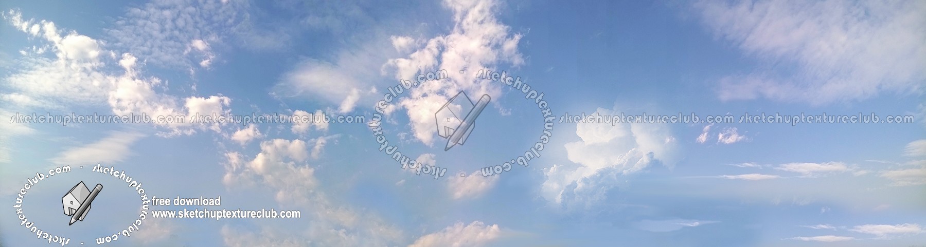 Textures   -   BACKGROUNDS & LANDSCAPES   -   SKY & CLOUDS  - Panoramic sky with clouds background 17783