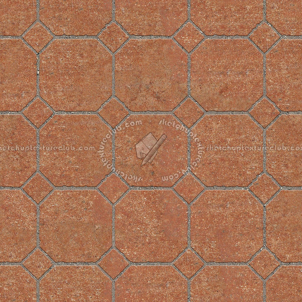 Textures   -   ARCHITECTURE   -   PAVING OUTDOOR   -   Terracotta   -   Blocks regular  - Cotto paving outdoor regular blocks texture seamless 06644 (seamless)