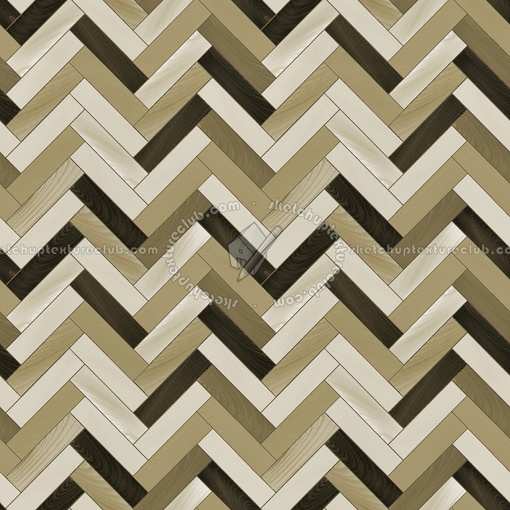 Textures   -   ARCHITECTURE   -   WOOD FLOORS   -   Herringbone  - Herringbone colored parquet texture seamless 04893 (seamless)