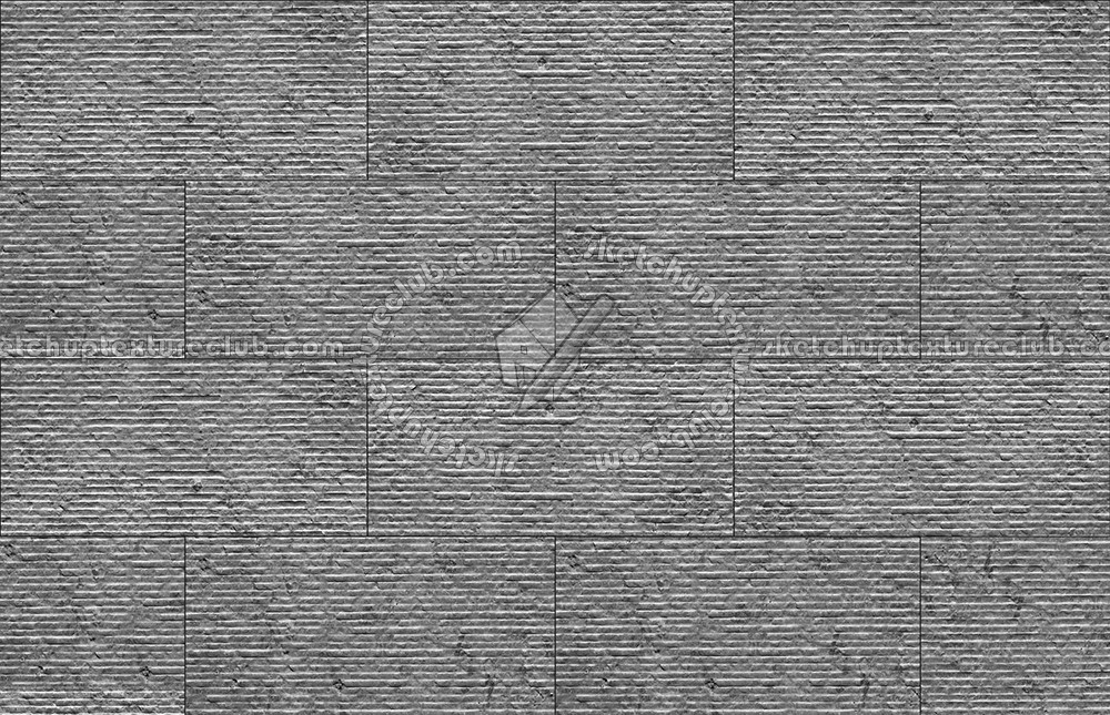 Textures   -   ARCHITECTURE   -   TILES INTERIOR   -   Marble tiles   -   Worked  - Lipica striped floor marble tile texture seamless 14885 - Bump