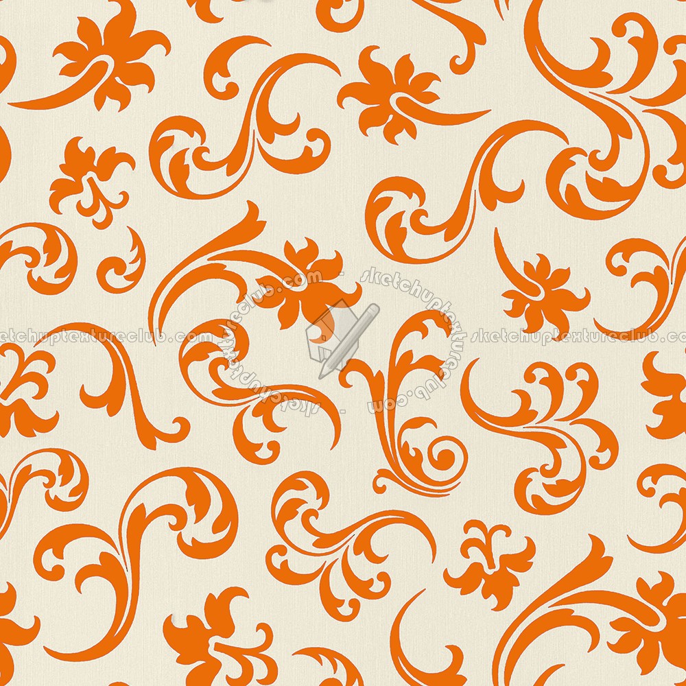 Textures   -   MATERIALS   -   WALLPAPER   -   various patterns  - Ornate wallpaper texture seamless 12127 (seamless)