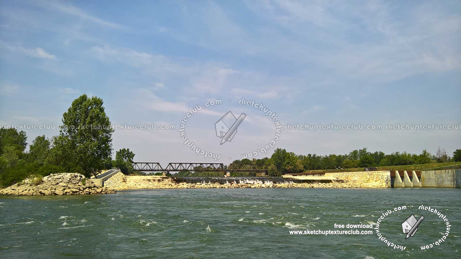 Textures   -   BACKGROUNDS &amp; LANDSCAPES   -   NATURE   -   Rivers &amp; streams  - River landscape 20762