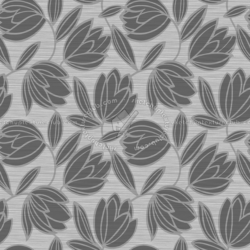 Textures   -   MATERIALS   -   WALLPAPER   -   Parato Italy   -   Natura  - Shantung flower natura wallpaper by parato texture seamless 11439 - Bump