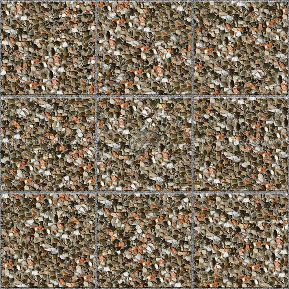 Textures   -   ARCHITECTURE   -   PAVING OUTDOOR   -   Washed gravel  - Washed gravel paving outdoor texture seamless 17857 (seamless)
