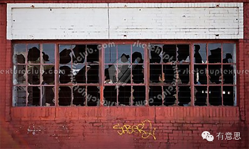 Textures   -   ARCHITECTURE   -   BUILDINGS   -   Windows   -   mixed windows  - Windows glass broken 01039