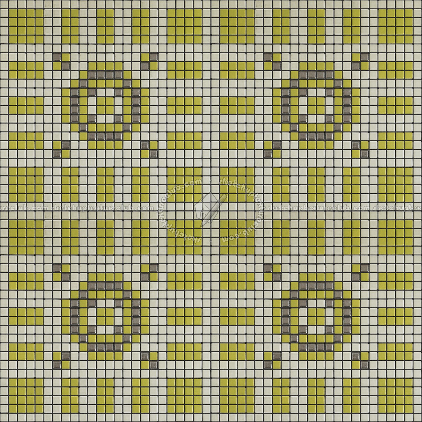 Textures   -   ARCHITECTURE   -   TILES INTERIOR   -   Mosaico   -   Classic format   -   Patterned  - Mosaico patterned tiles texture seamless 15033 (seamless)