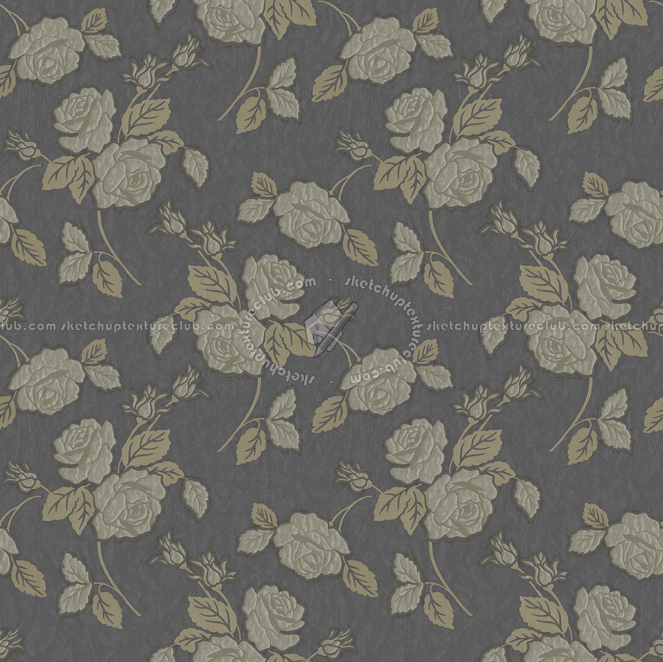 Textures   -   MATERIALS   -   WALLPAPER   -   Parato Italy   -   Nobile  - The rose nobile floral wallpaper by parato texture seamless 11456 (seamless)