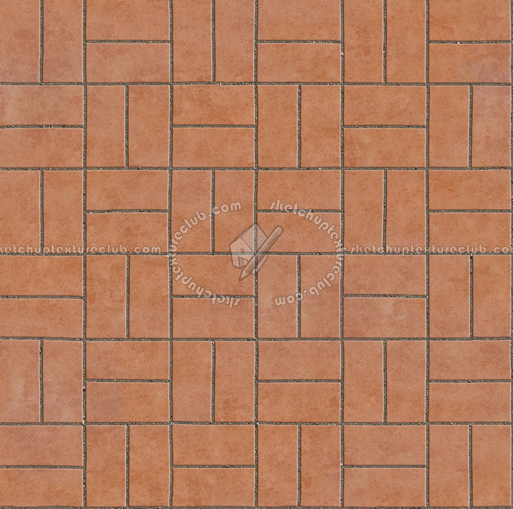 Textures   -   ARCHITECTURE   -   PAVING OUTDOOR   -   Terracotta   -   Blocks regular  - Cotto paving outdoor regular blocks texture seamless 06646 (seamless)
