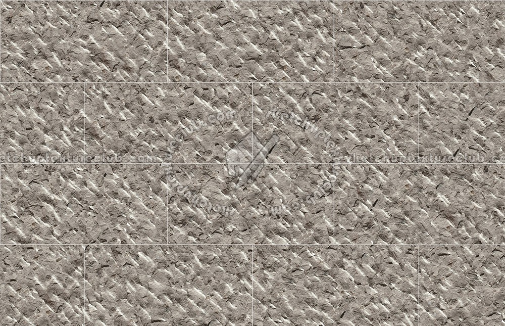 Textures   -   ARCHITECTURE   -   TILES INTERIOR   -   Marble tiles   -   Worked  - Lipica popped by hand floor marble tile texture seamless 14887 (seamless)
