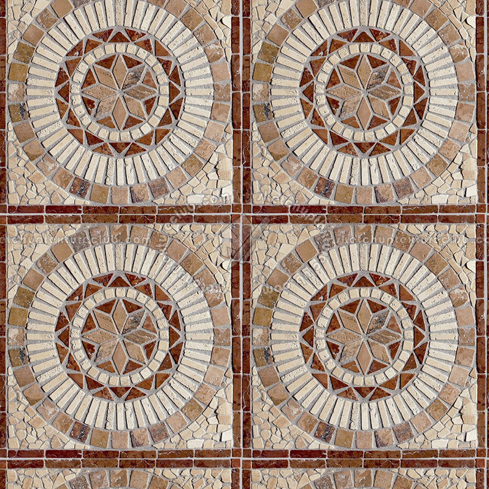 Textures   -   ARCHITECTURE   -   PAVING OUTDOOR   -   Mosaico  - Mosaic paving outdoor texture seamless 06049 (seamless)