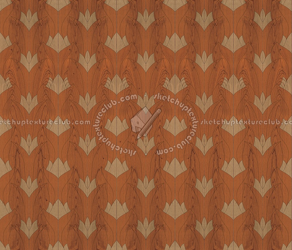 Textures   -   ARCHITECTURE   -   WOOD FLOORS   -   Decorated  - Parquet decorated texture seamless 04633 (seamless)
