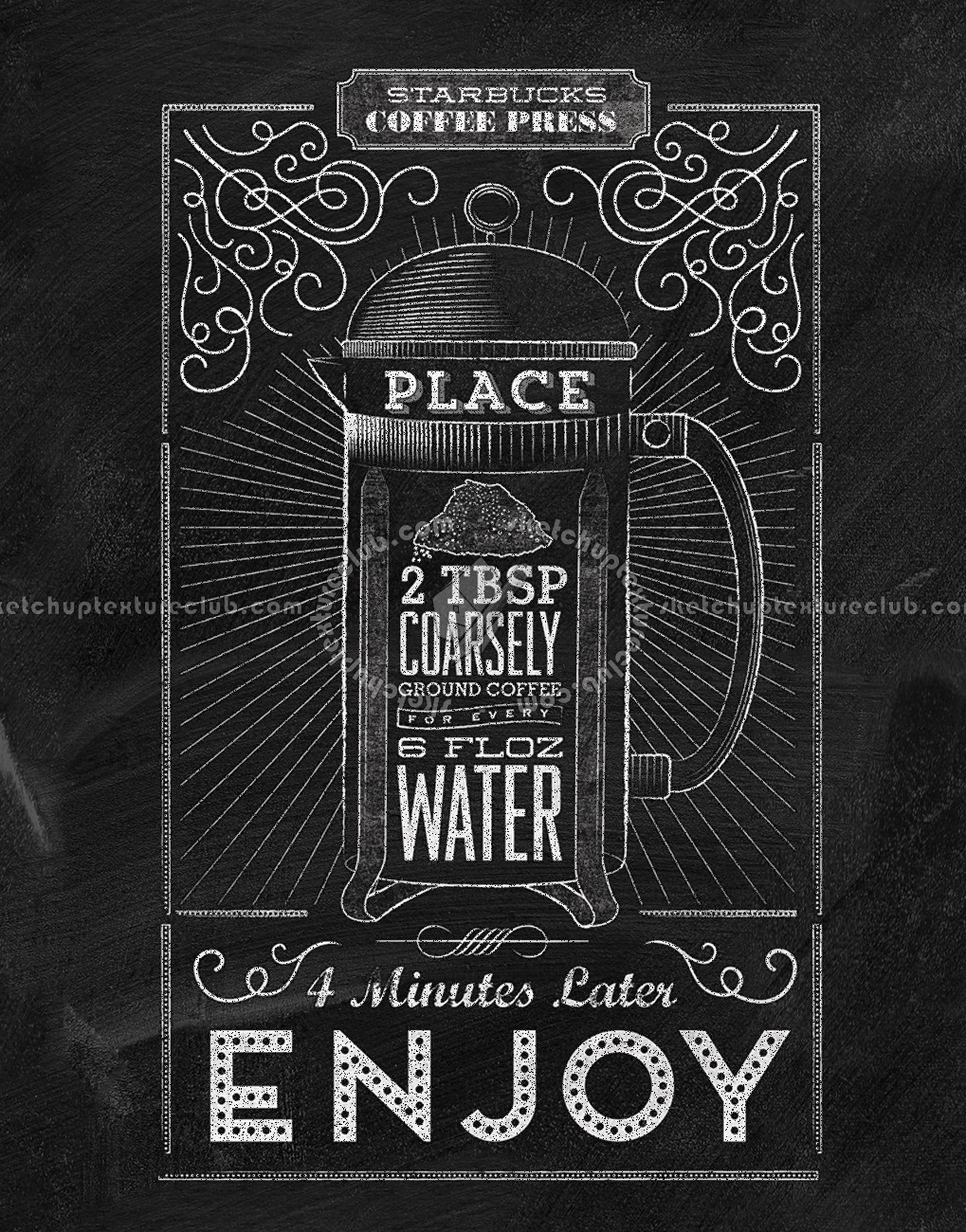 Textures   -   ARCHITECTURE   -   DECORATIVE PANELS   -   Chalkboard paint  - Chalkboard interior decorative panel 03056