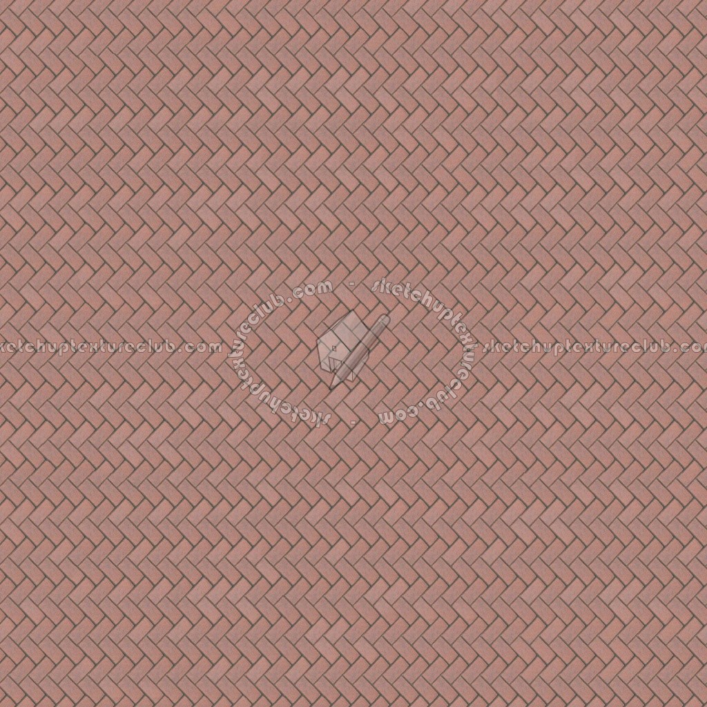 Textures   -   ARCHITECTURE   -   PAVING OUTDOOR   -   Terracotta   -   Herringbone  - Cotto paving herringbone outdoor texture seamless 06735 (seamless)
