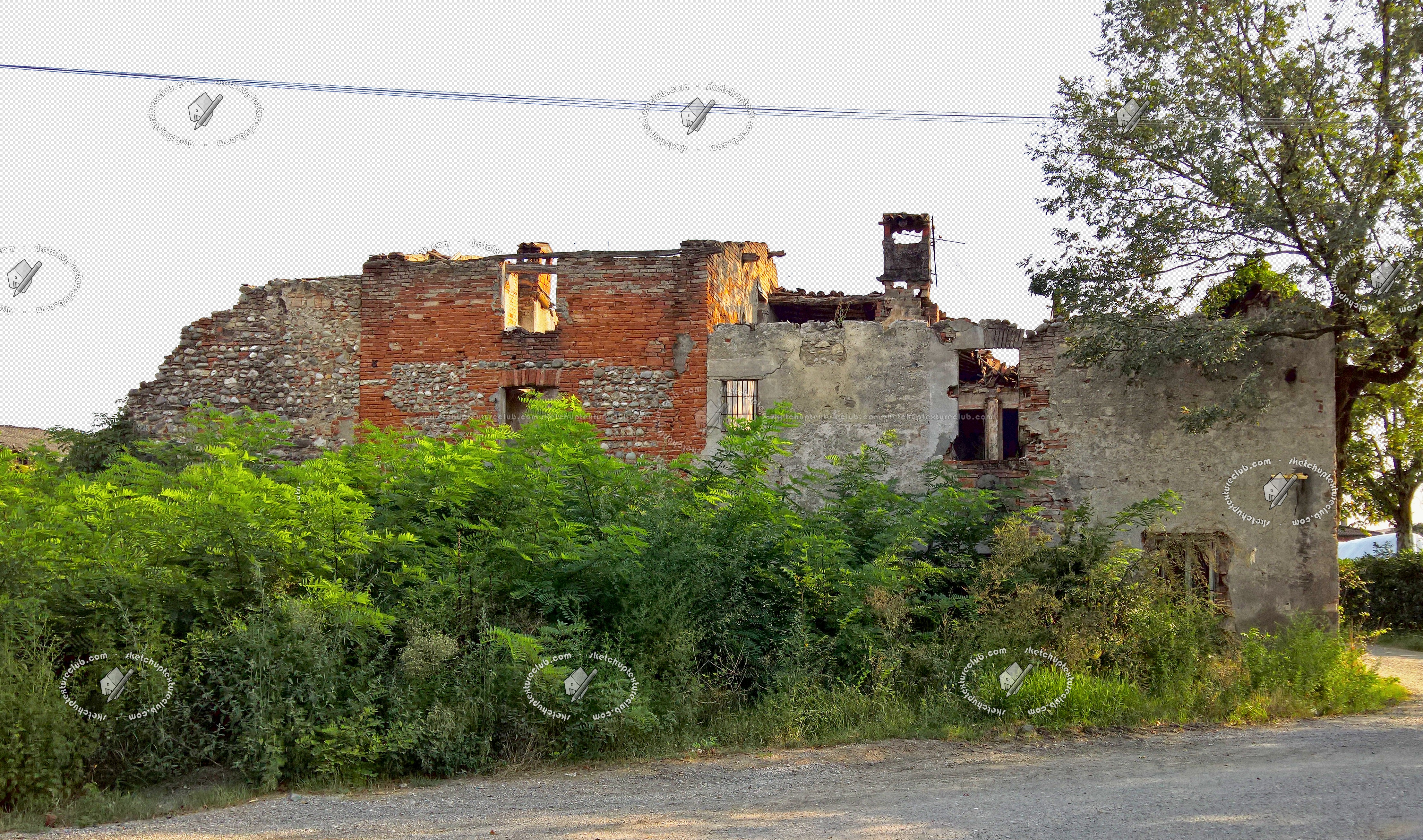 Textures   -   ARCHITECTURE   -   BUILDINGS   -   Old country buildings  - Cut out old country building texture 17444