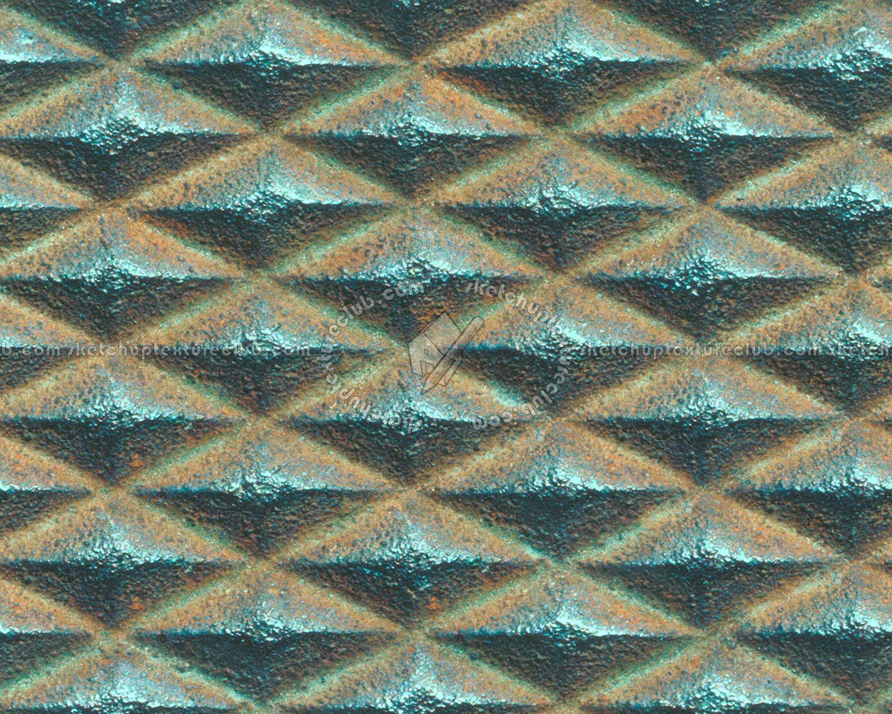 Textures   -   MATERIALS   -   METALS   -   Plates  - Rusty metal plate texture seamless 10582 (seamless)