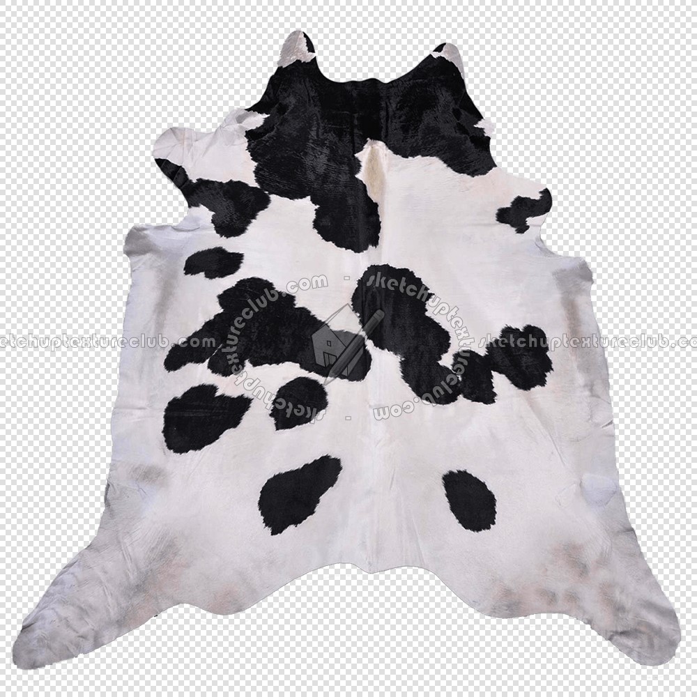 Textures   -   MATERIALS   -   RUGS   -   Cowhides rugs  - Cow leather rug texture 20019
