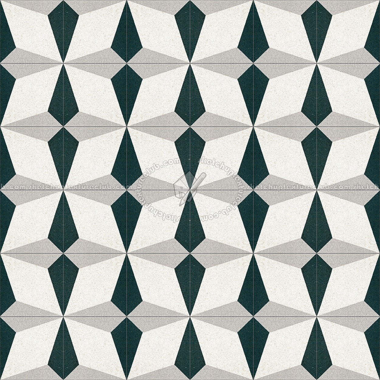 Textures   -   ARCHITECTURE   -   TILES INTERIOR   -   Cement - Encaustic   -   Cement  - Cement concrete tile texture seamless 13327 (seamless)